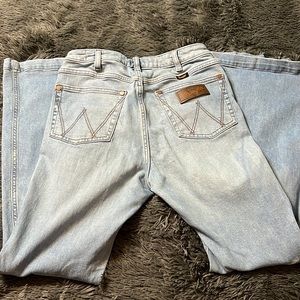 Flare wrangler jeans